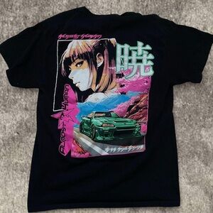 JDM Skyline R34 Anime Drift Graphic Tee – Tokyo Streetwear